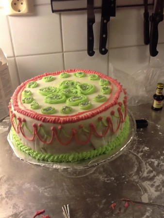 Min första tårta